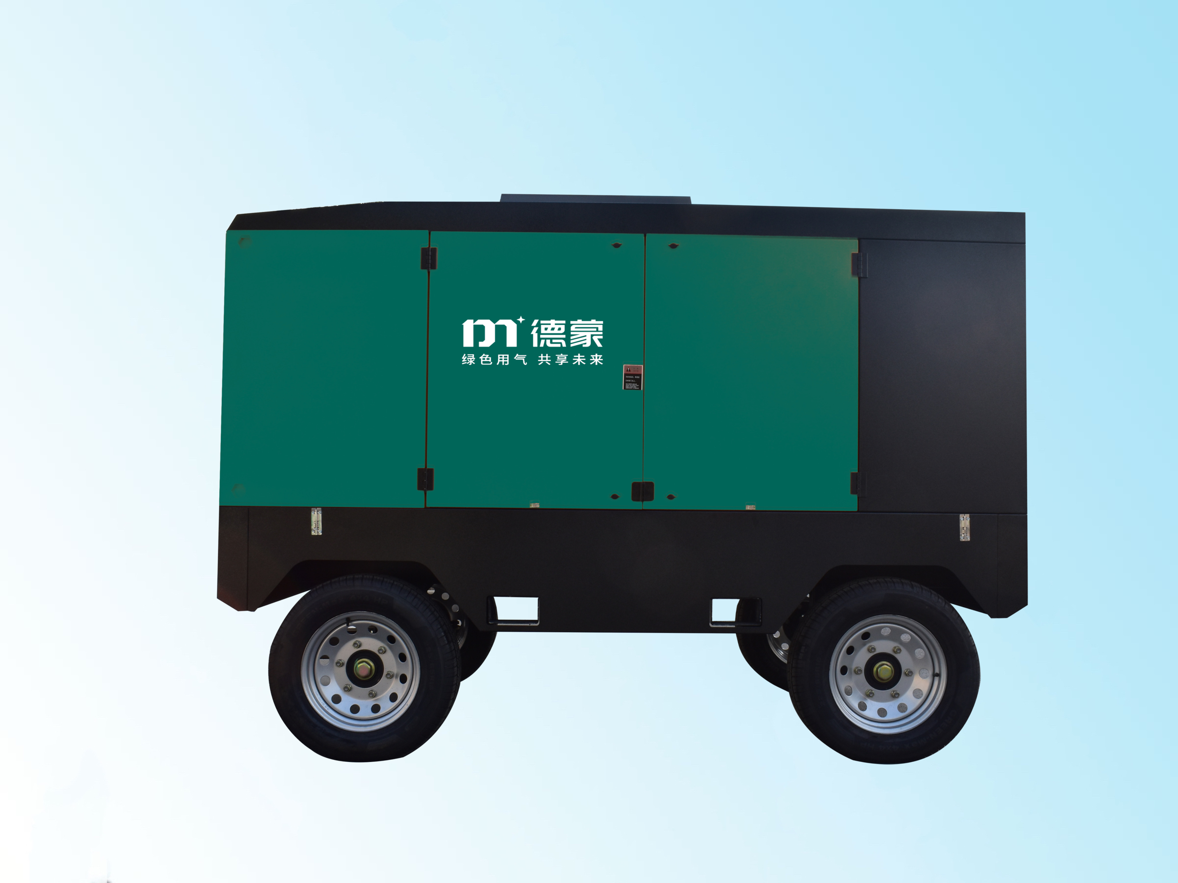 电动二级压缩移动螺杆式空气压缩机产品图